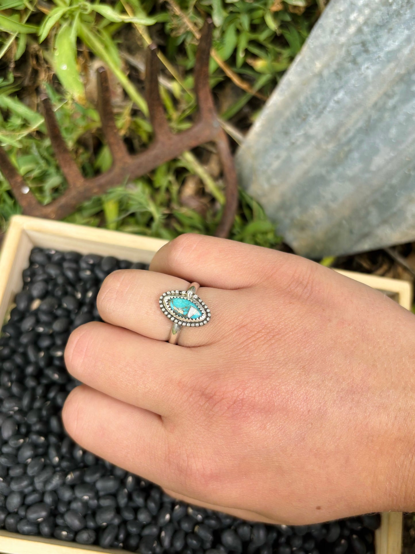 Turquoise Turnpike Ring