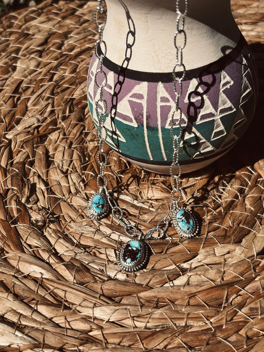 Golden Hills Charm Necklace