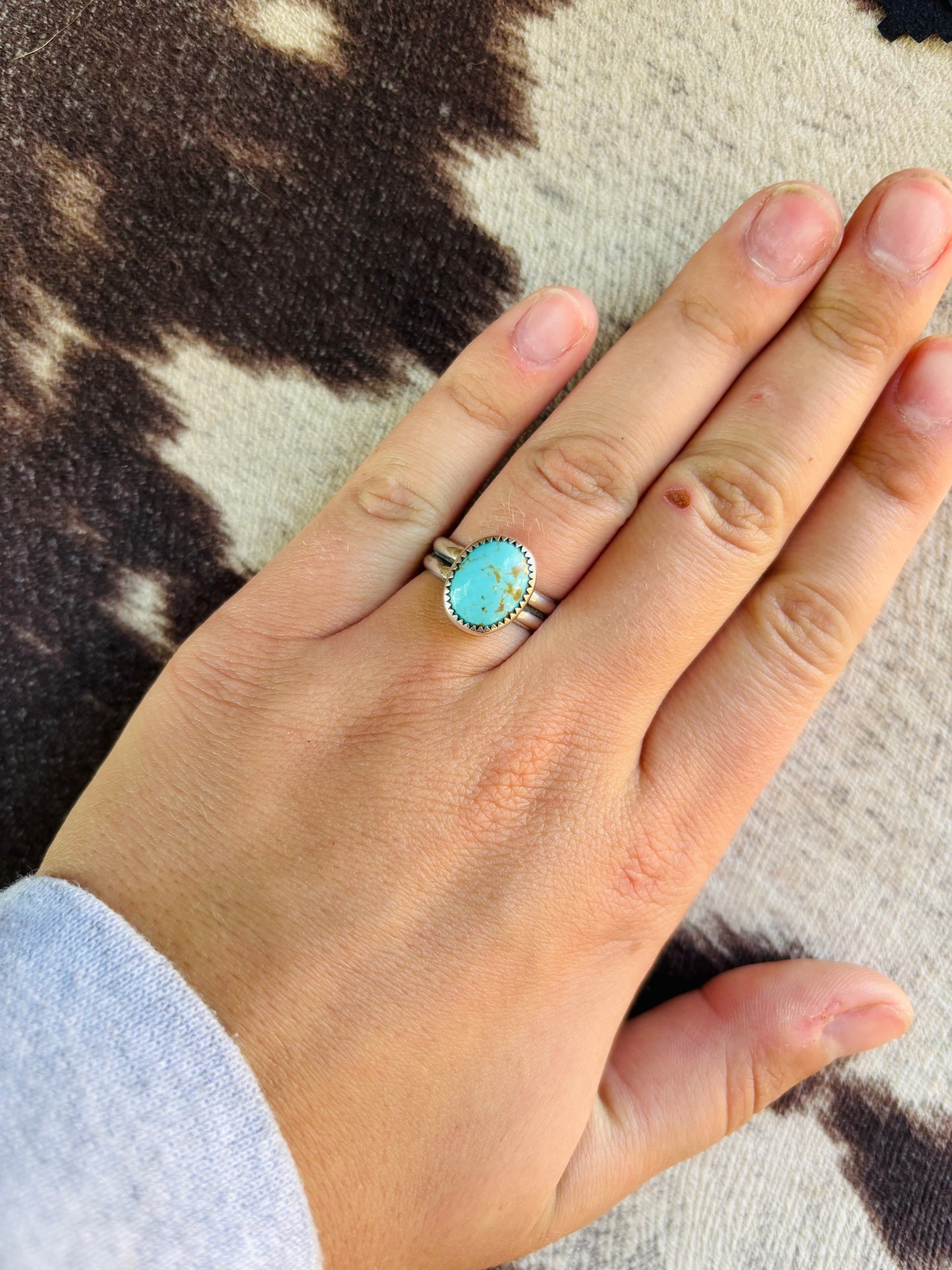 Turquoise Turnpike Ring