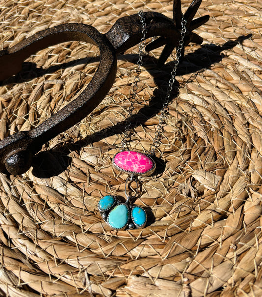 Cotton Candy Cowgirl Lariat