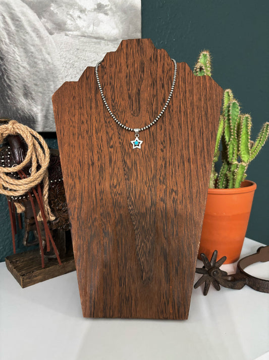 Turquoise Star Pendant